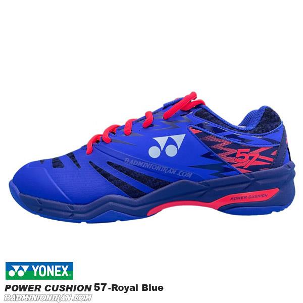 کفش بدمینتون یونکس YONEX POWER CUSHION 57-Royal Blue